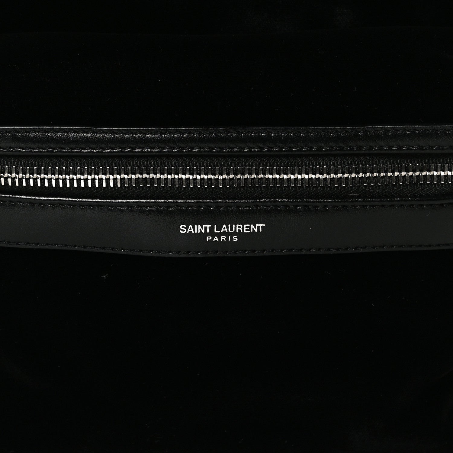 Saint Laurent Velvet Mini City Backpack Black 6 of 11