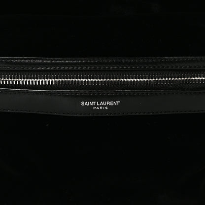Saint Laurent Velvet Mini City Backpack Black 6 of 11