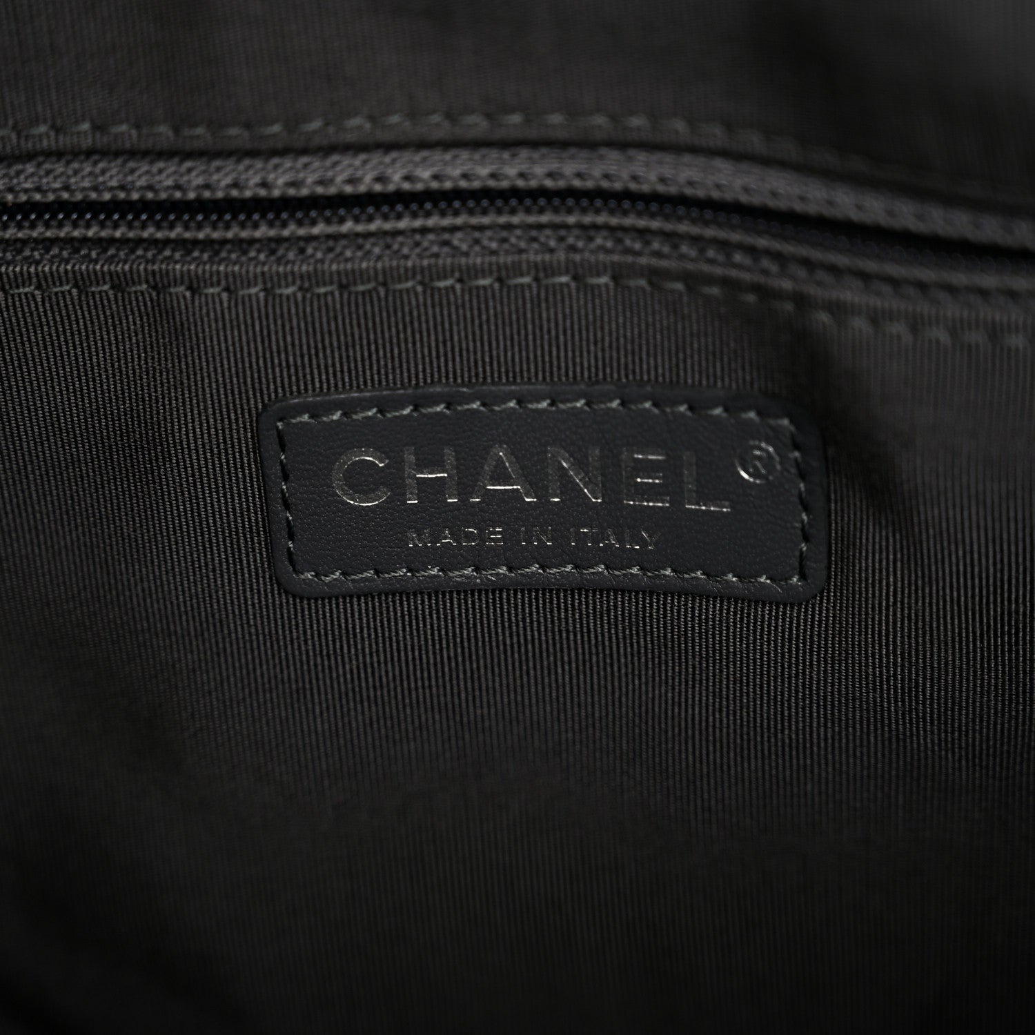 Chanel Lambskin Quilted Small Girl Bag Black Green 5 of 10
