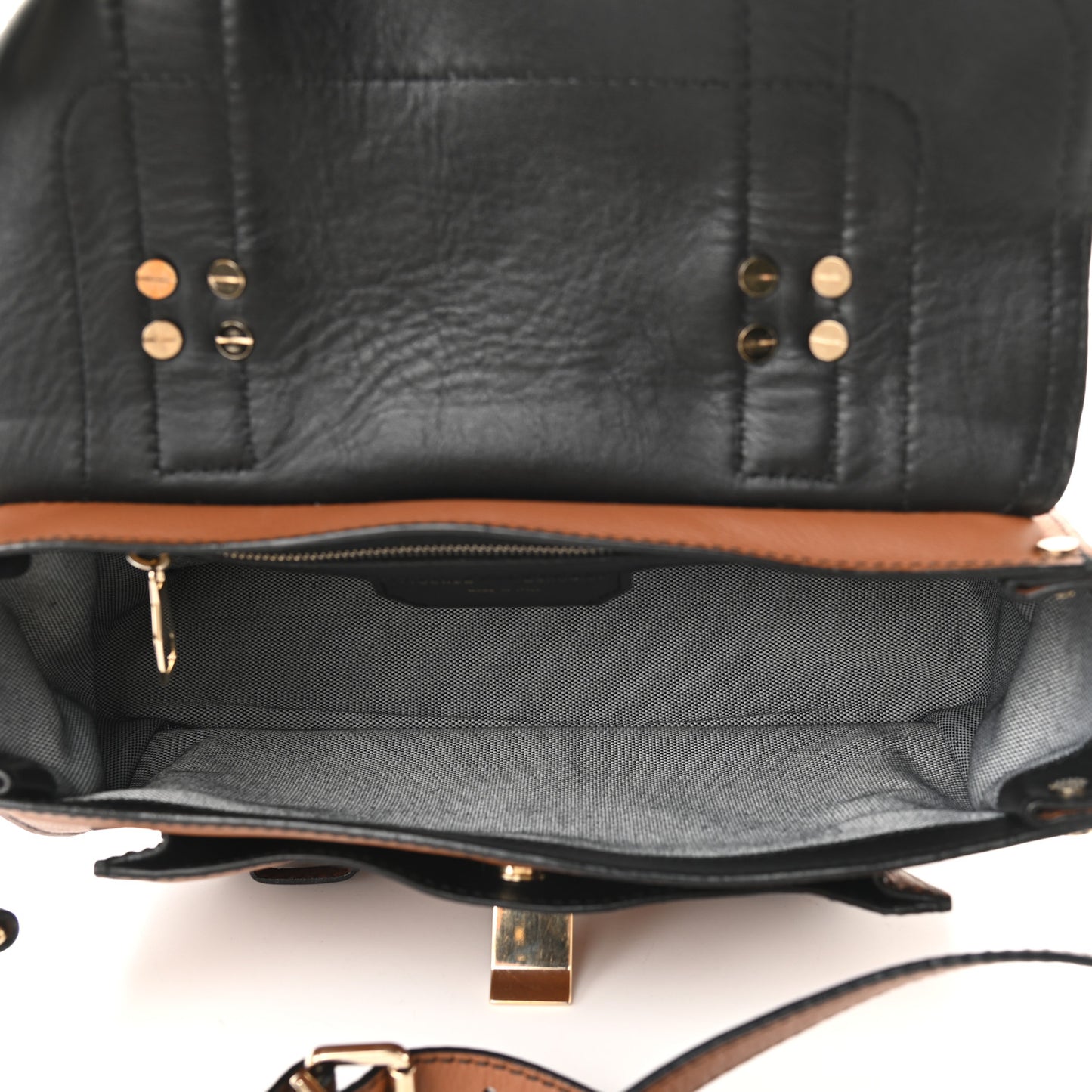 Soft Grainy Calfskin Tiny PS1 Satchel Sienna