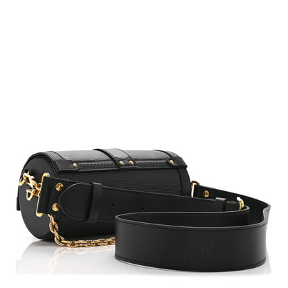 Louis Vuitton Epi Papillon Trunk Black 3 of 9
