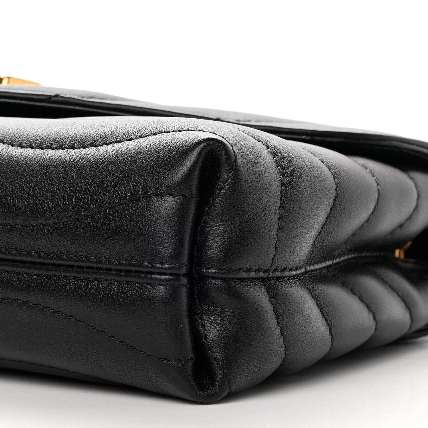 Louis Vuitton Calfskin LV New Wave Chain Bag Black 11 of 13