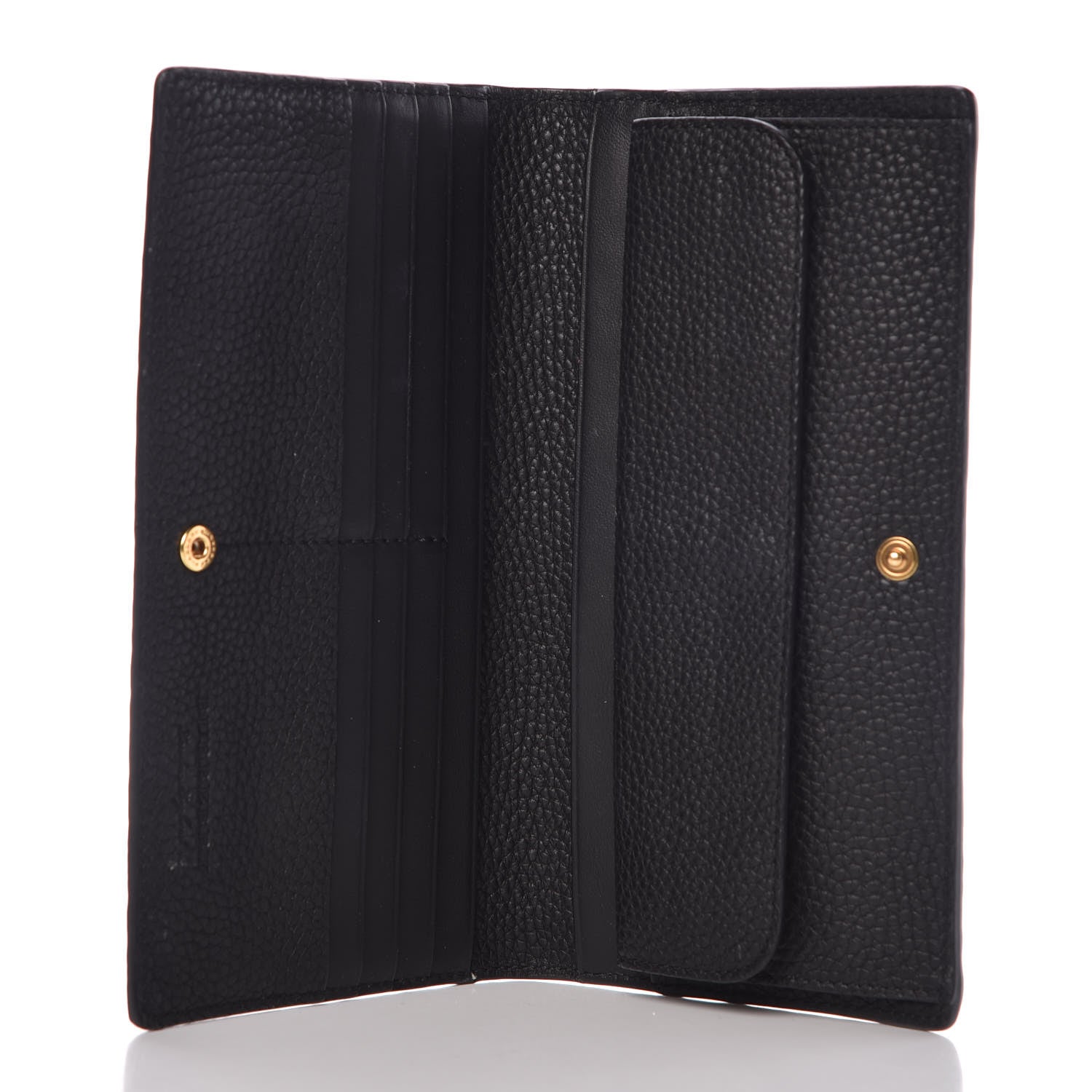 Burberry Calfskin Hastings Continental Wallet Black 6 of 6