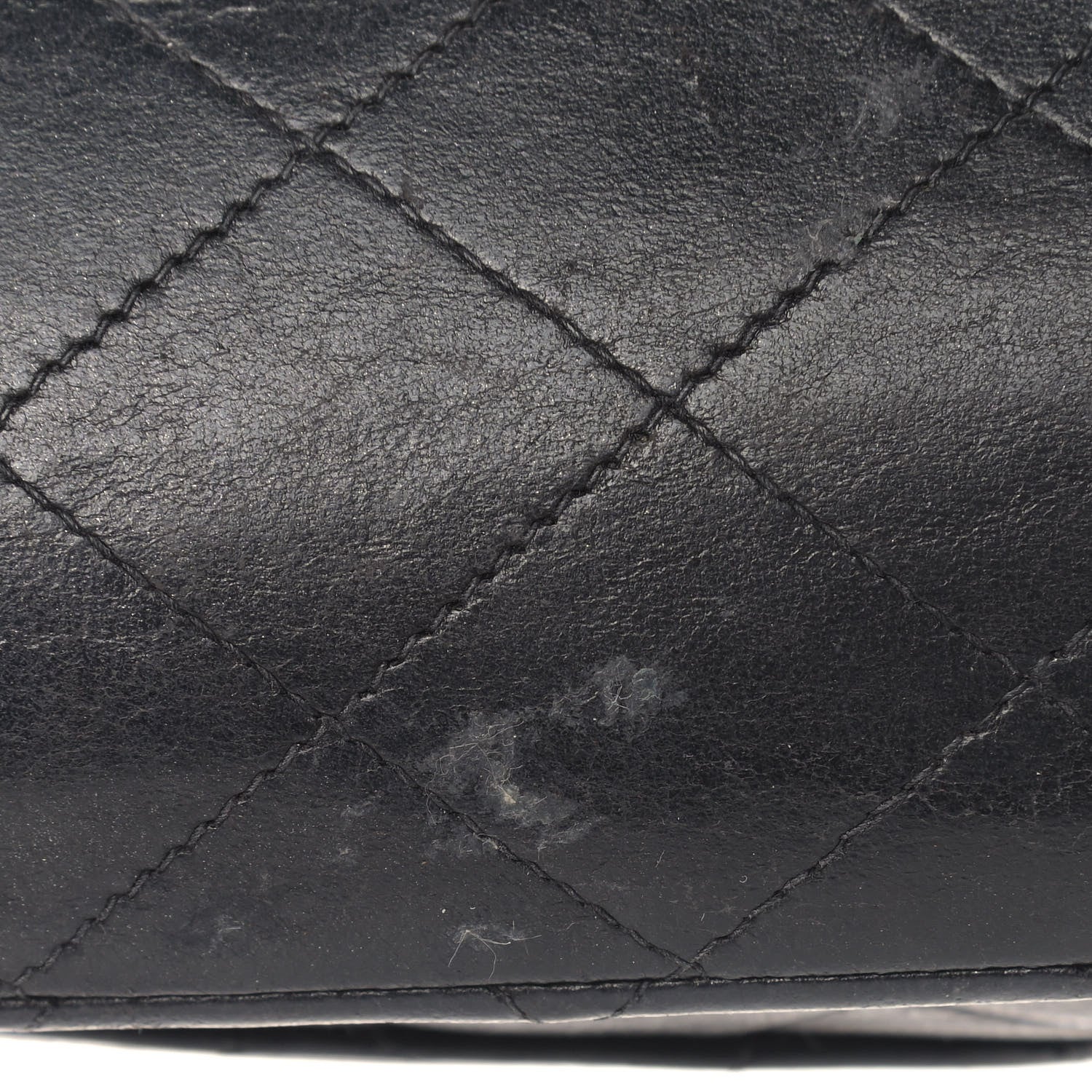 Chanel Lambskin Quilted Medium Double Flap Black 18 of 20