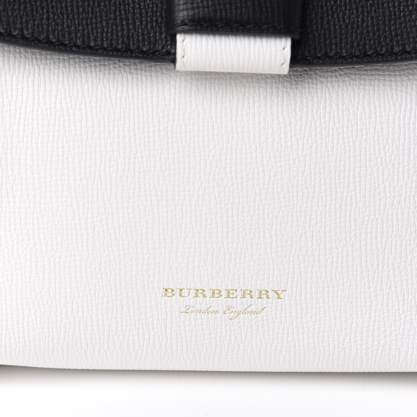 Derby Calfskin House Check Small Camberley Chalk White Black