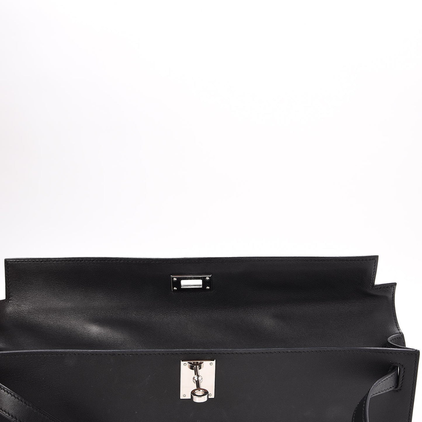 Swift Kelly Cut Clutch Pochette Black