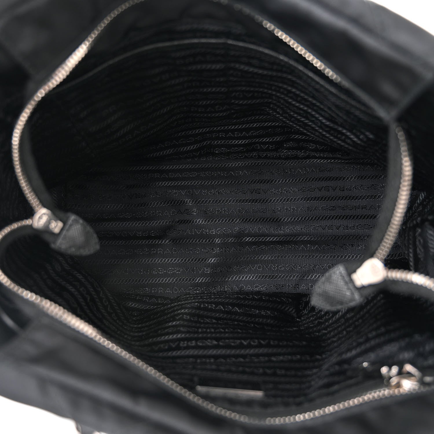 Prada Nylon Tessuto Impuntu Quilted Tote Black 5 of 11