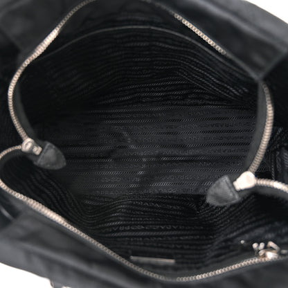 Prada Nylon Tessuto Impuntu Quilted Tote Black 5 of 11