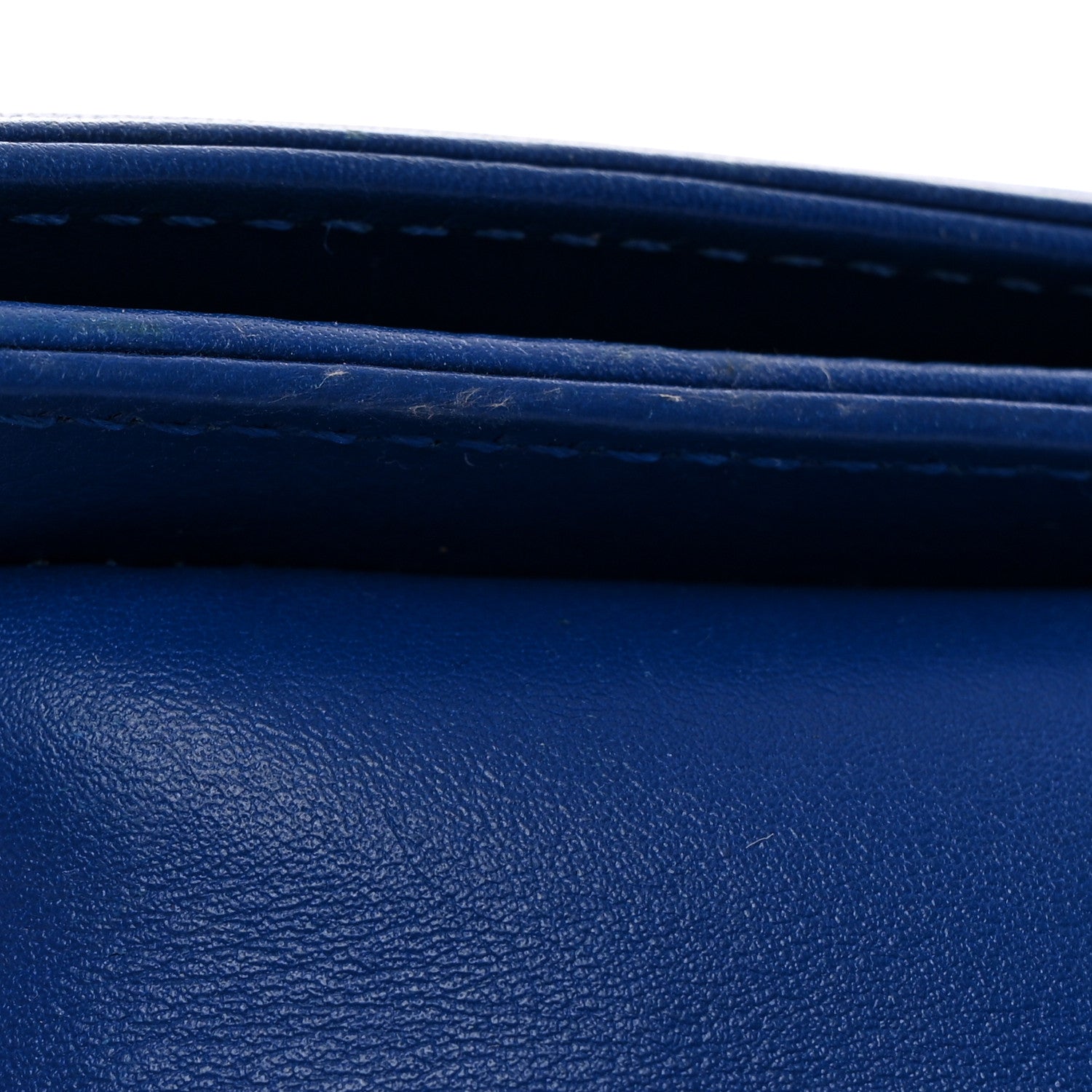 Chanel Galuchat Stingray Small Boy Flap Blue 11 of 11