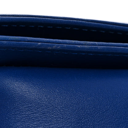 Chanel Galuchat Stingray Small Boy Flap Blue 11 of 11