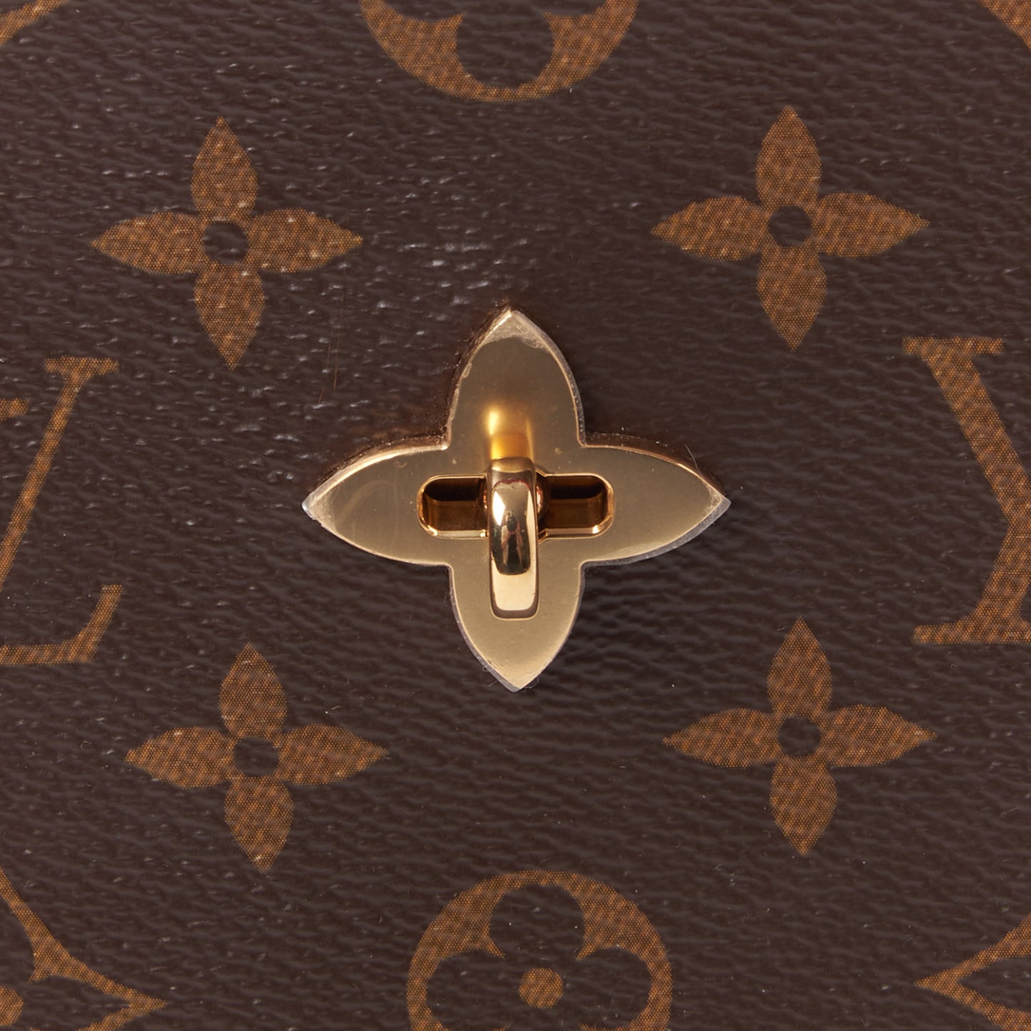 Monogram Flower Tote Coquelicot