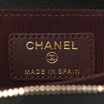 Chanel Caviar Quilted Zip Coin Purse Black 6 of 11