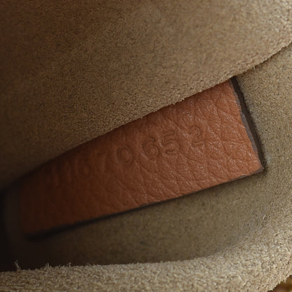 Chloe Grained Calfskin Smooth Lambskin Medium Faye Shoulder Bag Milky Coffee 9 of 9