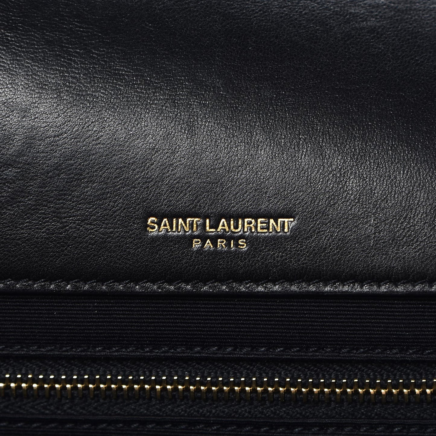 Lambskin Patchwork Monogram Large Jamie Black