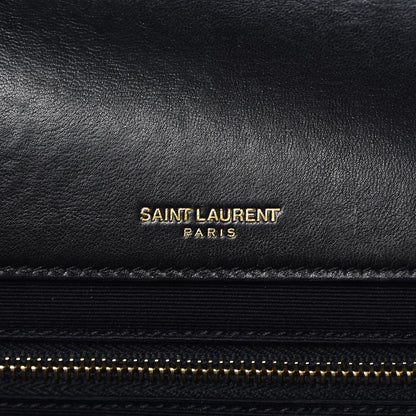 Saint Laurent Lambskin Patchwork Monogram Large Jamie Black 7 of 11