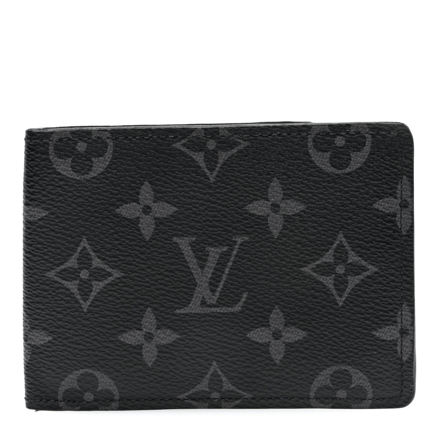 Louis Vuitton Monogram Eclipse Slender Wallet 1 of 6