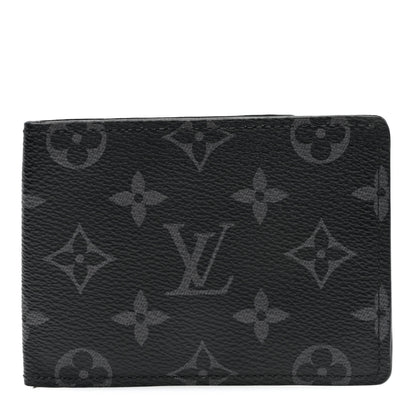 Louis Vuitton Monogram Eclipse Slender Wallet 1 of 6