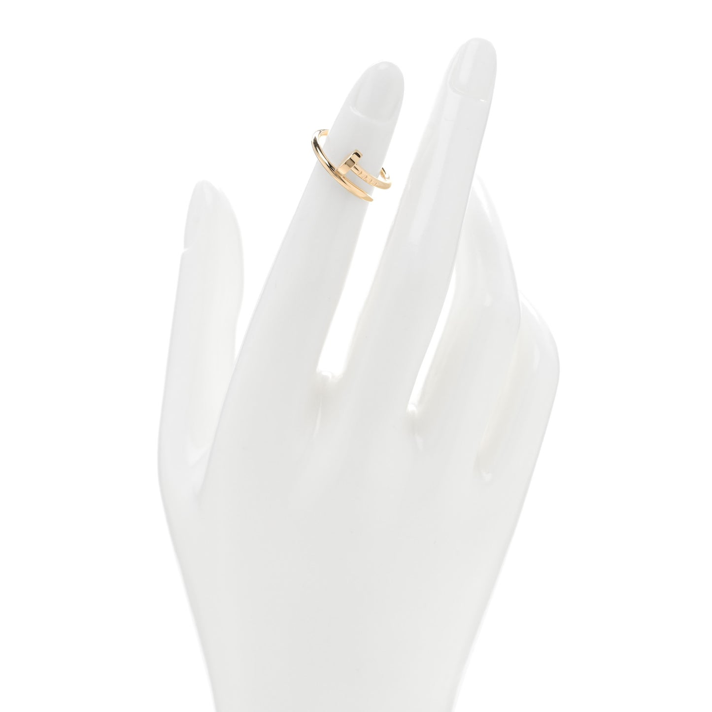 18K Yellow Gold Small Juste Un Clou Ring 46 3.75