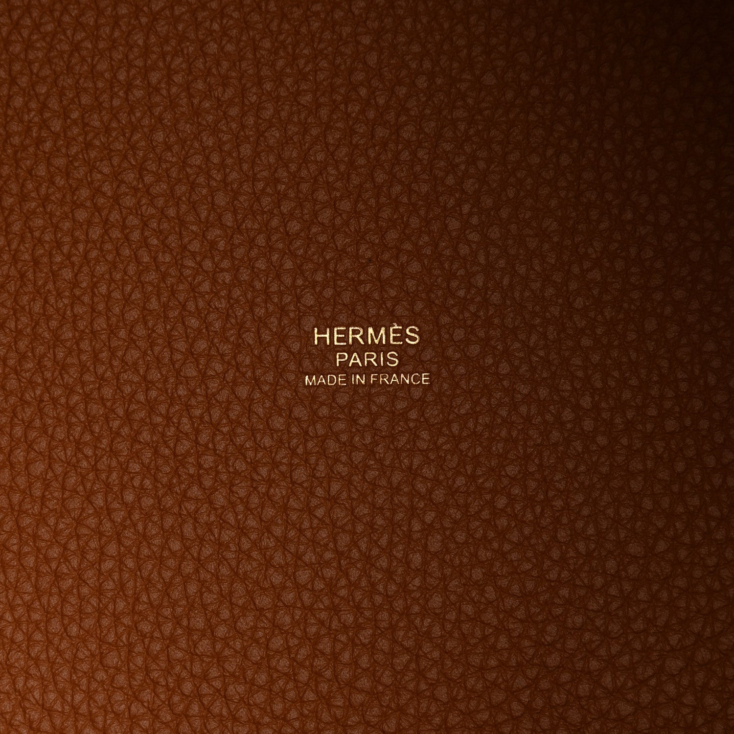 Hermes Taurillon Clemence Picotin Lock 22 MM Gold 6 of 12