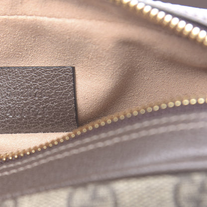 Gucci GG Supreme Monogram Web Small Ophidia Belt Bag 75 30 Dark Brown 7 of 10