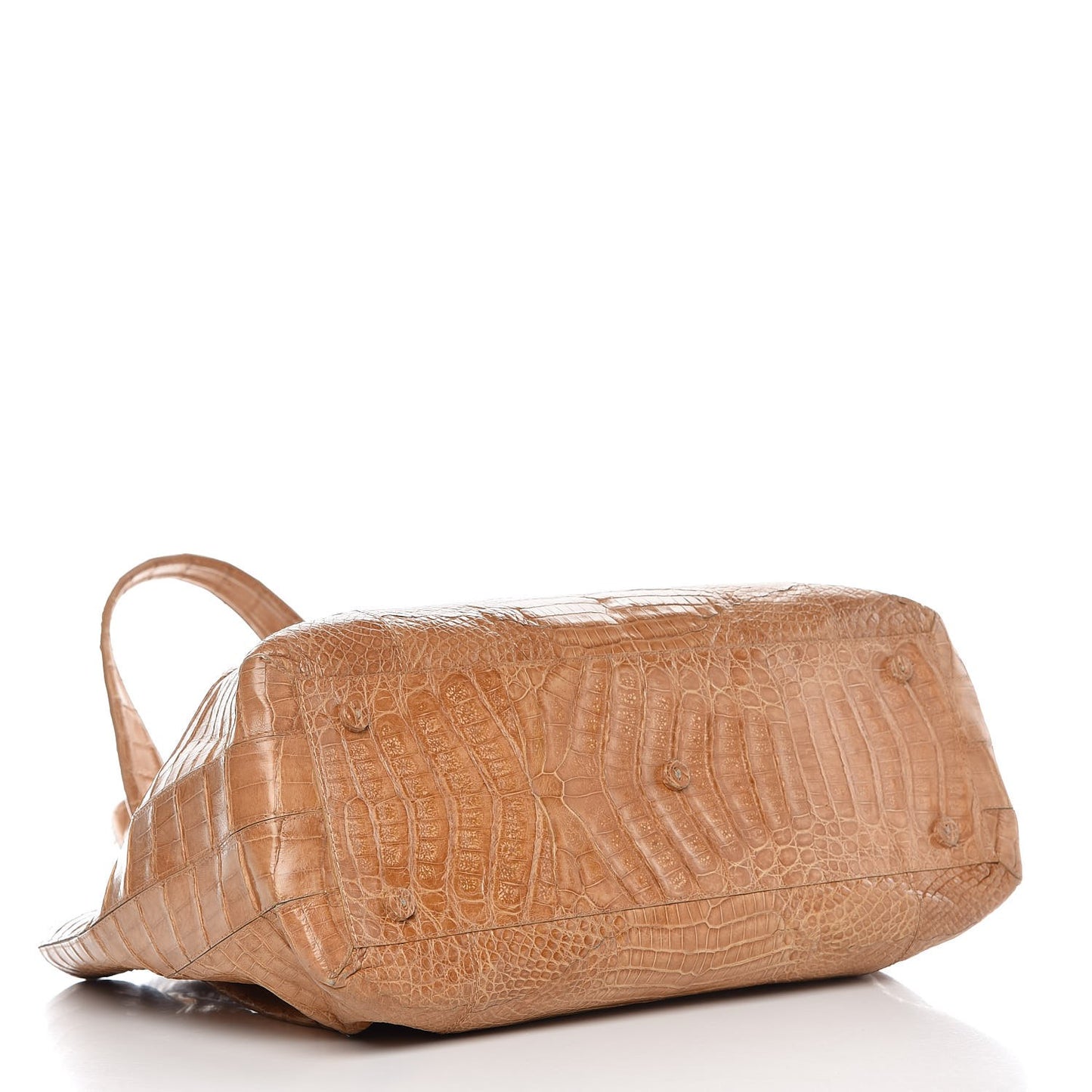 Crocodile Tote Tan