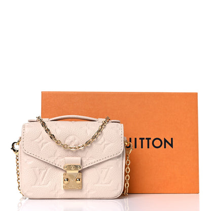 Louis Vuitton Empreinte Micro Metis Beige Clair 11 of 11