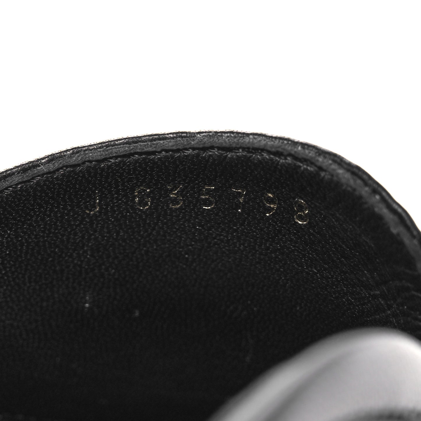 Lambskin Pearl CC Mules 38.5 Black