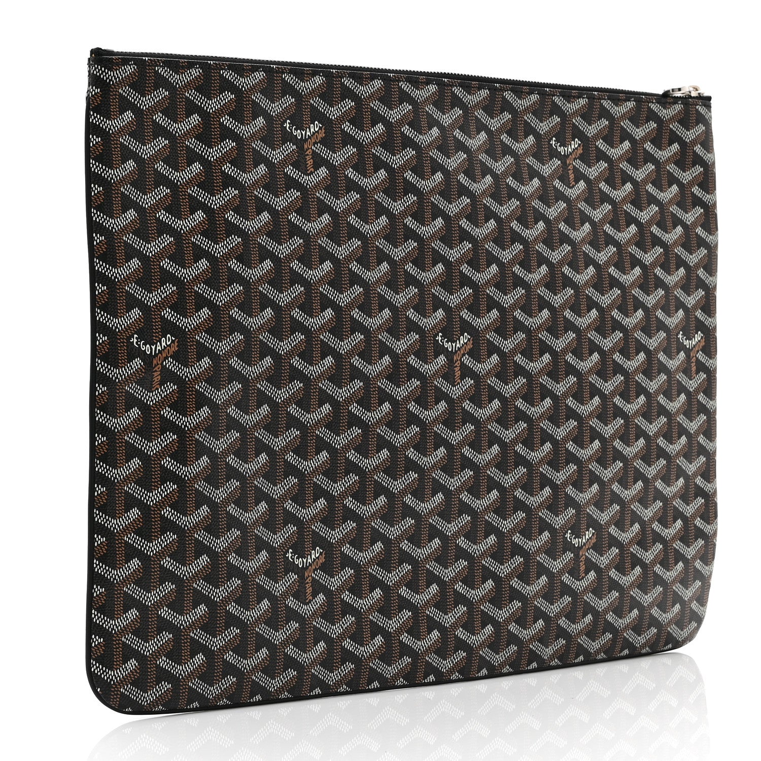 Goyard Goyardine Senat Pochette GM Black 1773812 – FASHIONPHILE