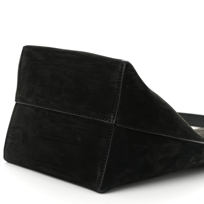 The Row Nubuck Small N/S Park Tote Black 9 of 9