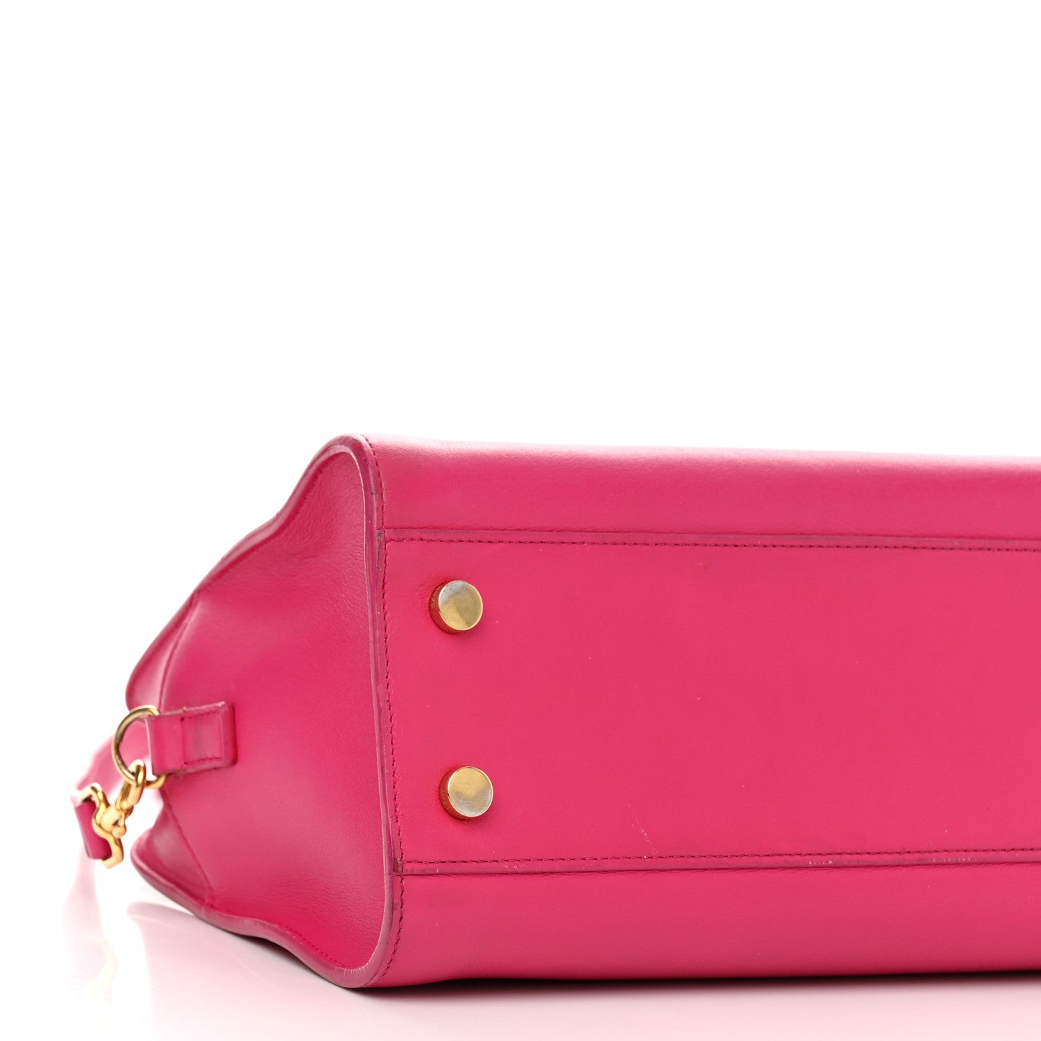 Saint Laurent Calfskin Monogram Baby Cabas Fuchsia 8 of 15