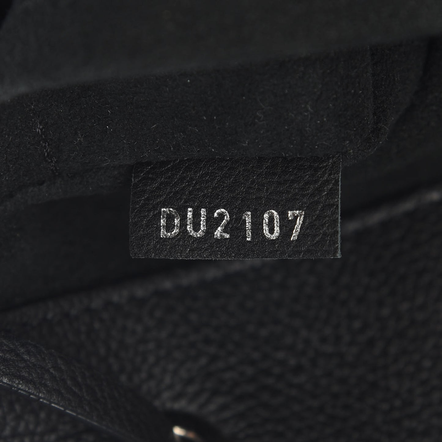 Calfskin Lockme Backpack Black