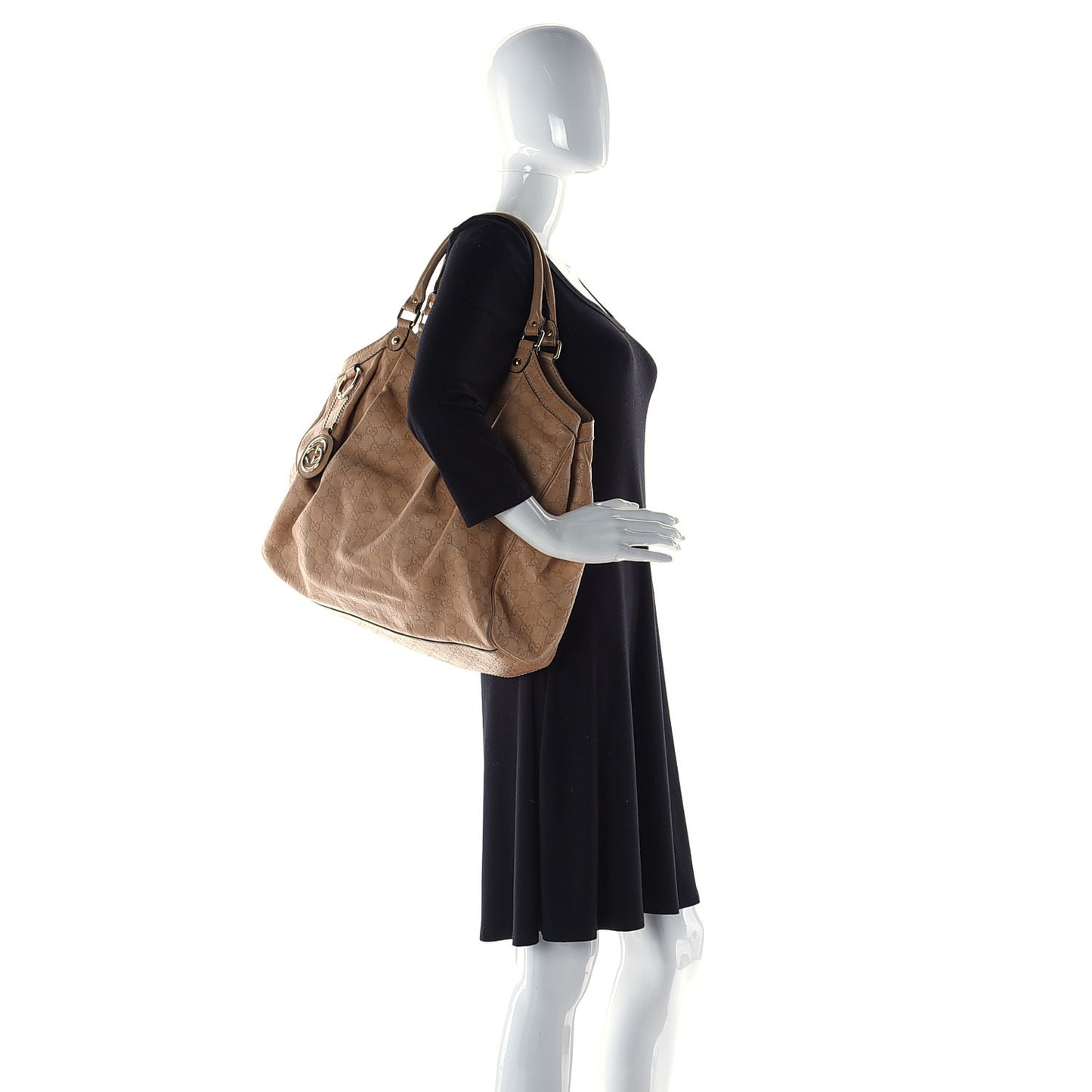 Guccissima Large Sukey Beige