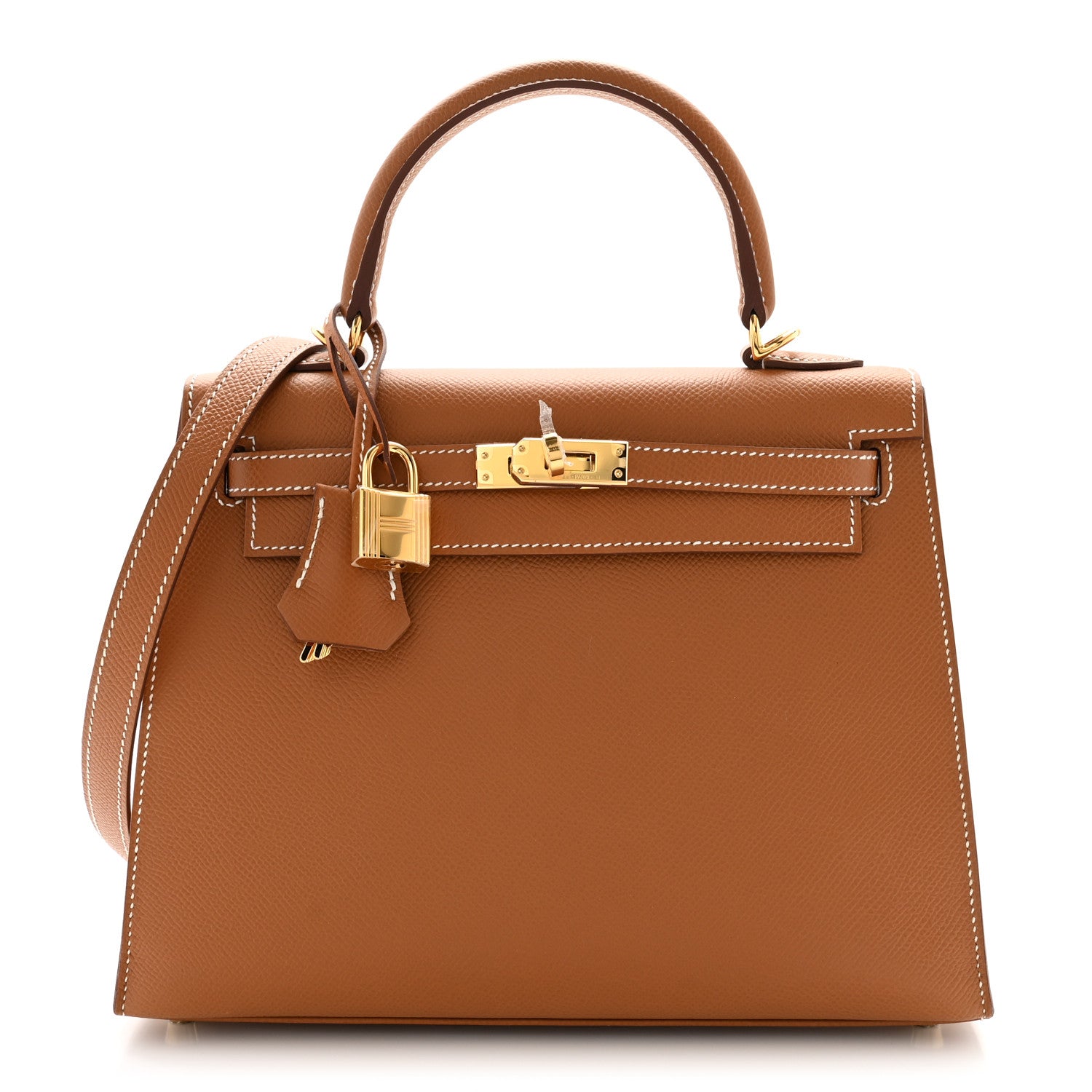 Hermes Epsom Kelly Sellier 25 Gold 1 of 11