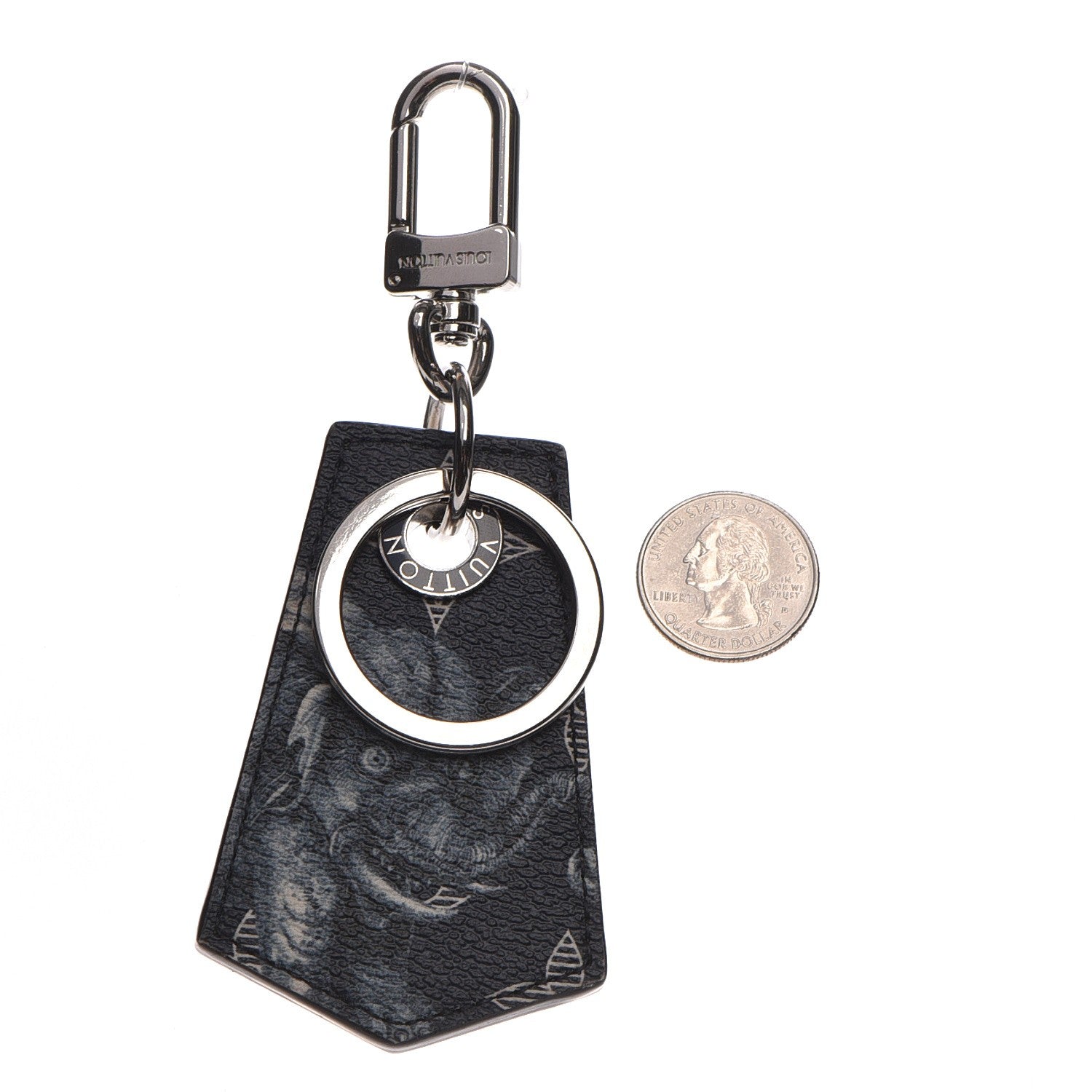 Louis Vuitton Savane Monogram Chapman Bag Charm Encre 2 of 5