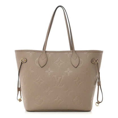 Louis Vuitton Empreinte Monogram Giant Neverfull MM Tourterelle 1 of 11