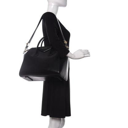 Givenchy Shiny Lord Calfskin Medium Antigona Black 2 of 13