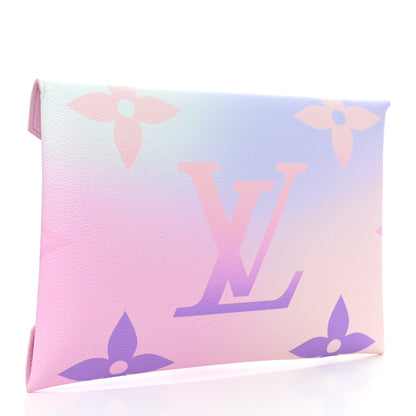 Louis Vuitton Monogram Giant Spring In The City Kirigami Pochette Set Sunrise Pastel Midnight Fuchsia Sunset Kaki 4 of 10