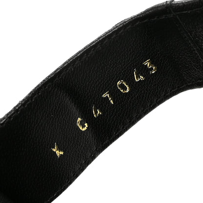 Chanel Lambskin Velcro Mules 39 Black 9 of 10