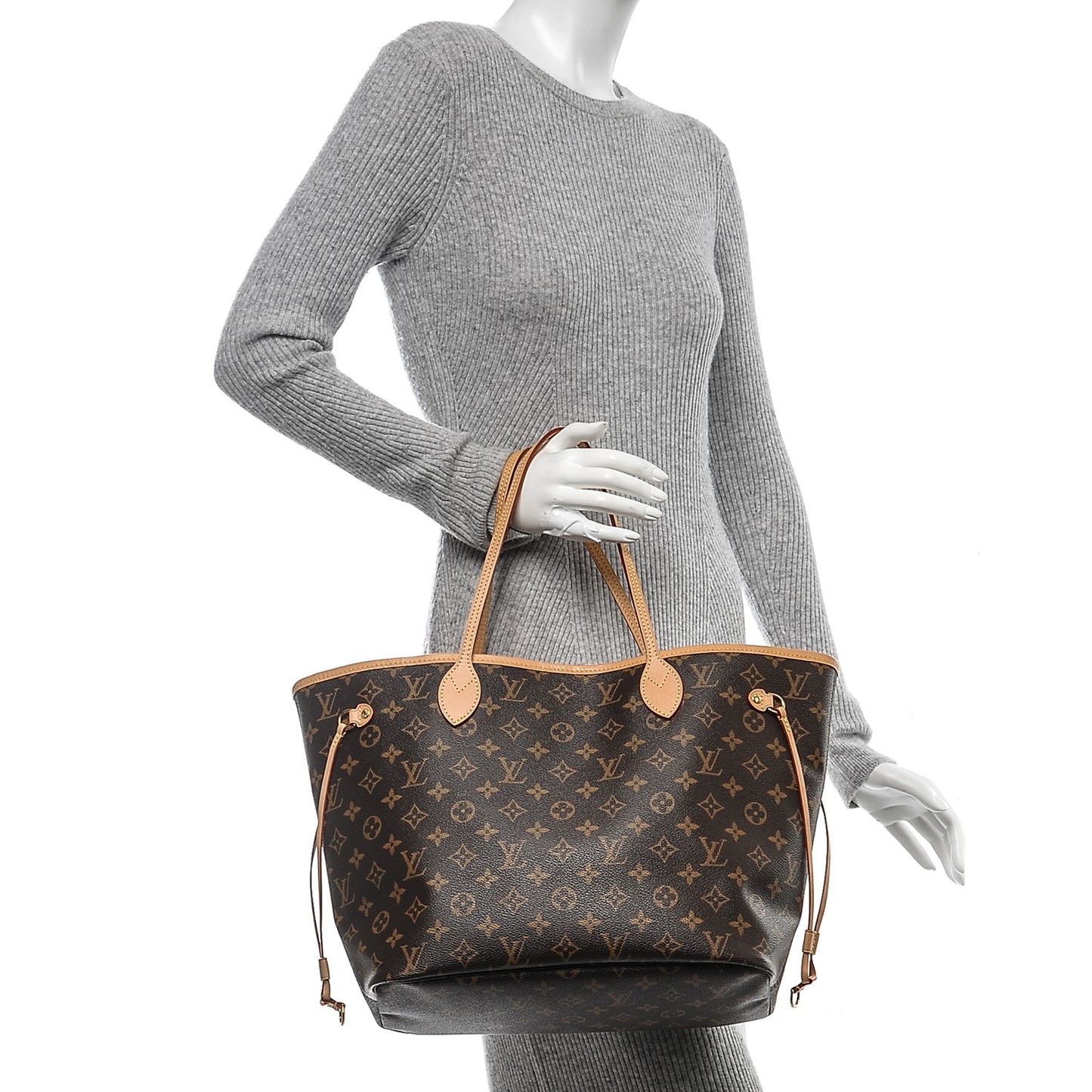 Monogram Neo Neverfull MM Cherry