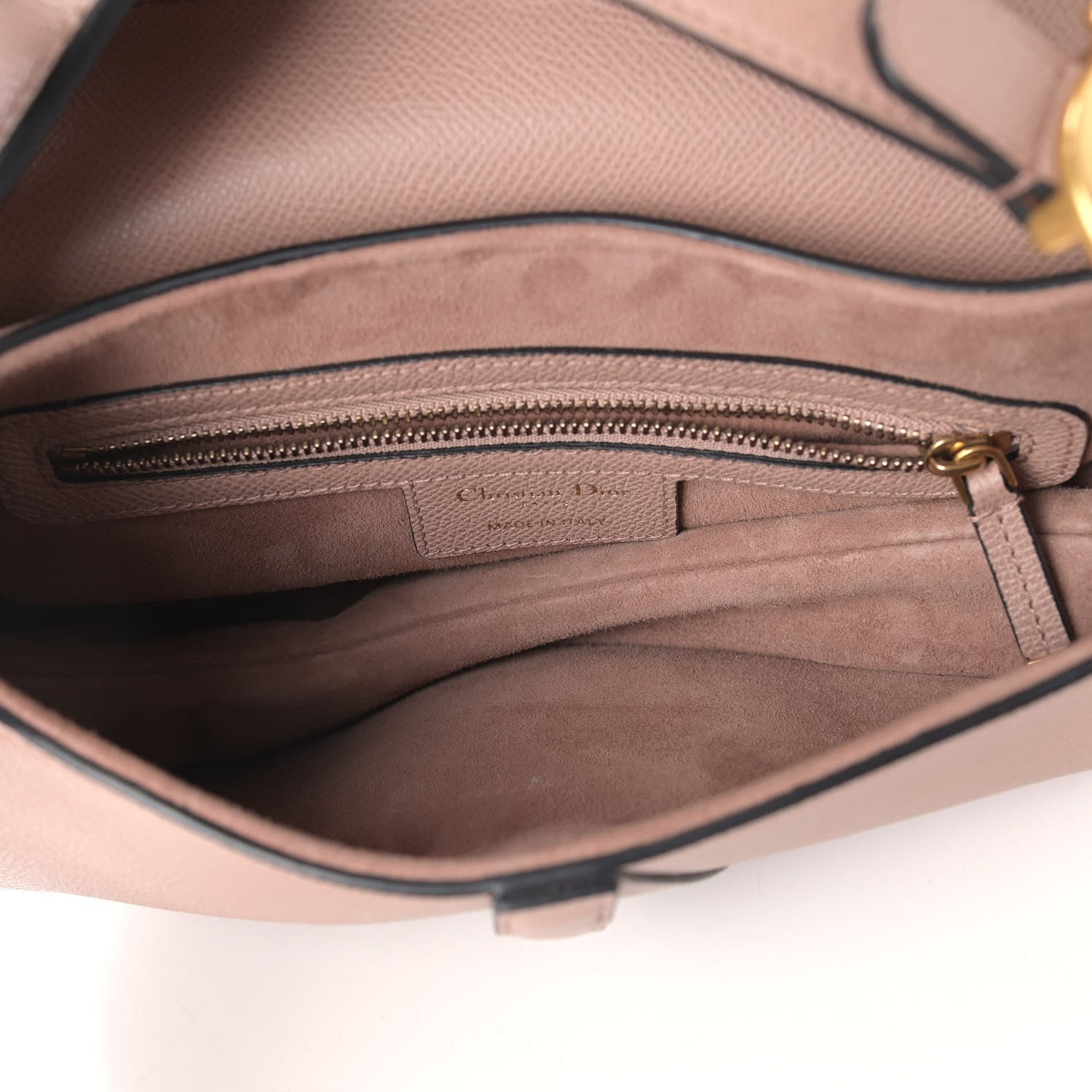 Christian Dior Grained Calfskin Saddle Bag Fard 5 of 15