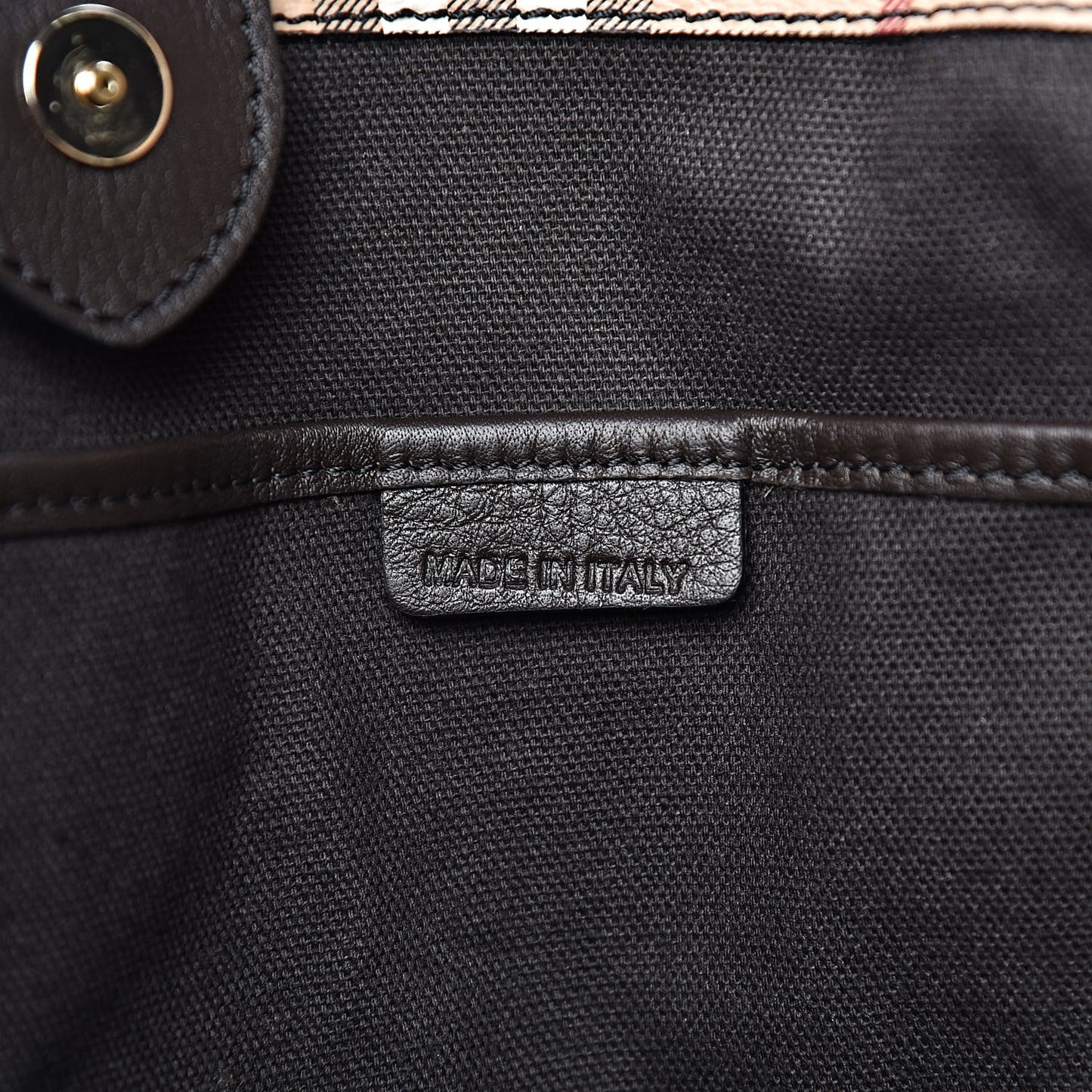 Haymarket Check Small Canterbury Tote Chocolate