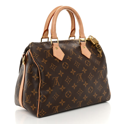 Louis Vuitton LOUIS VUITTON Monogram Speedy Bandouliere 25 3 of 12