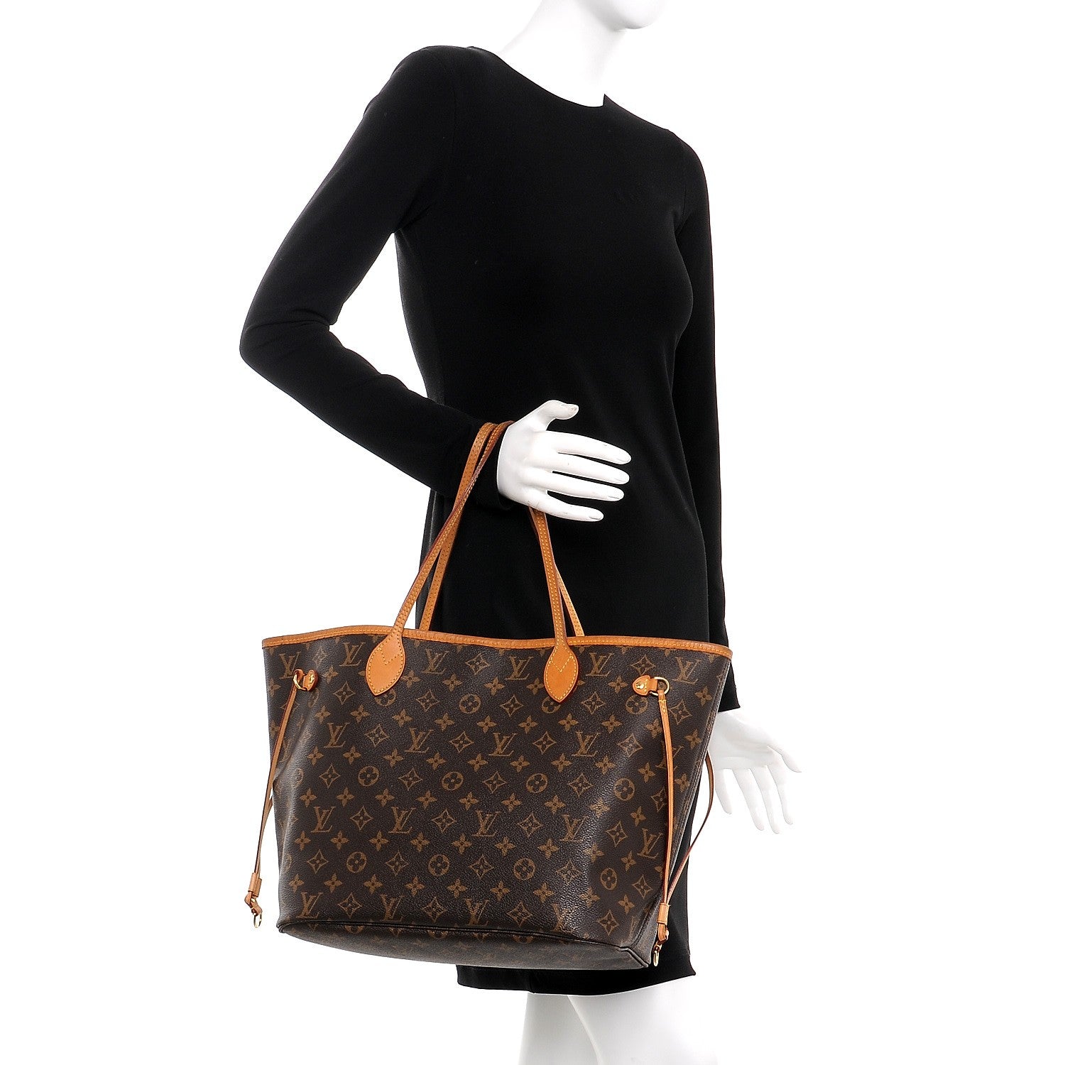 Louis Vuitton Monogram Neverfull MM 2 of 12