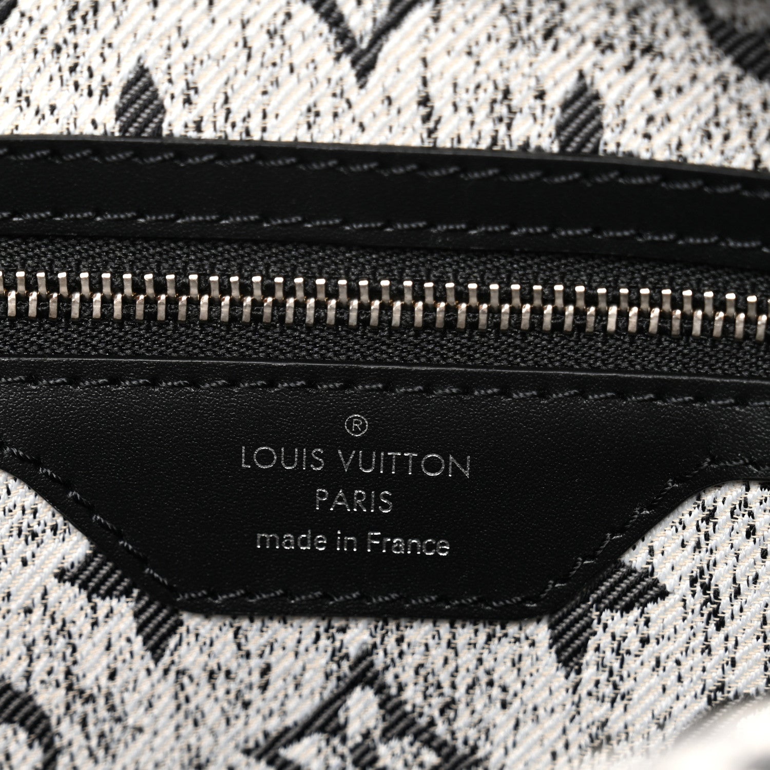 Louis Vuitton Denim Monogram Jacquard Speedy Bandouliere 25 Black 6 of 9