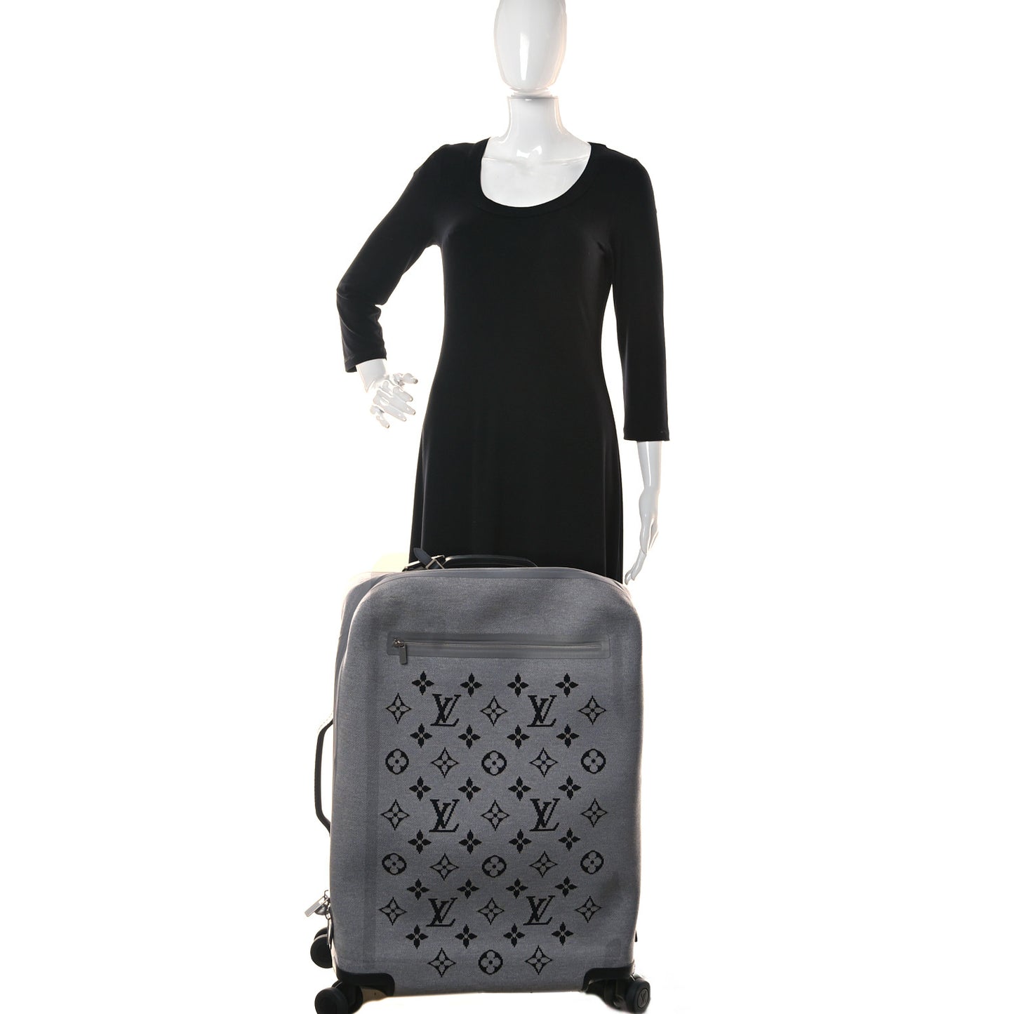 Knit Monogram Horizon Soft 55 Suitcase
