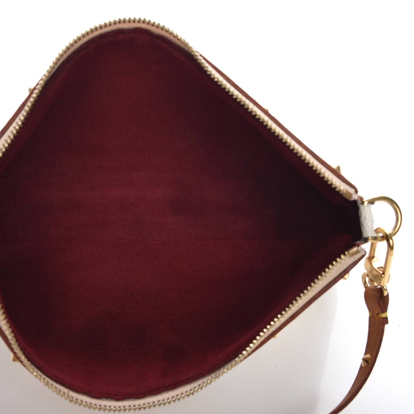 Monogram Multicolor Pochette Accessories White