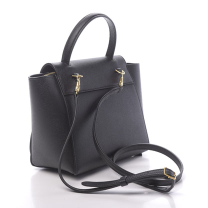 Celine Grained Calfskin Nano Belt Bag Black 3 of 10