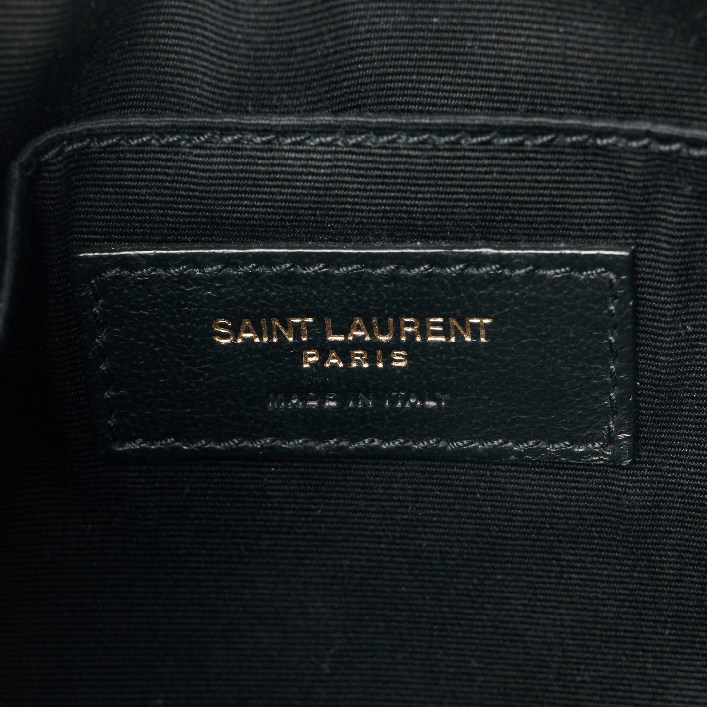 Calfskin Matelasse Monogram Lou Camera Bag Black