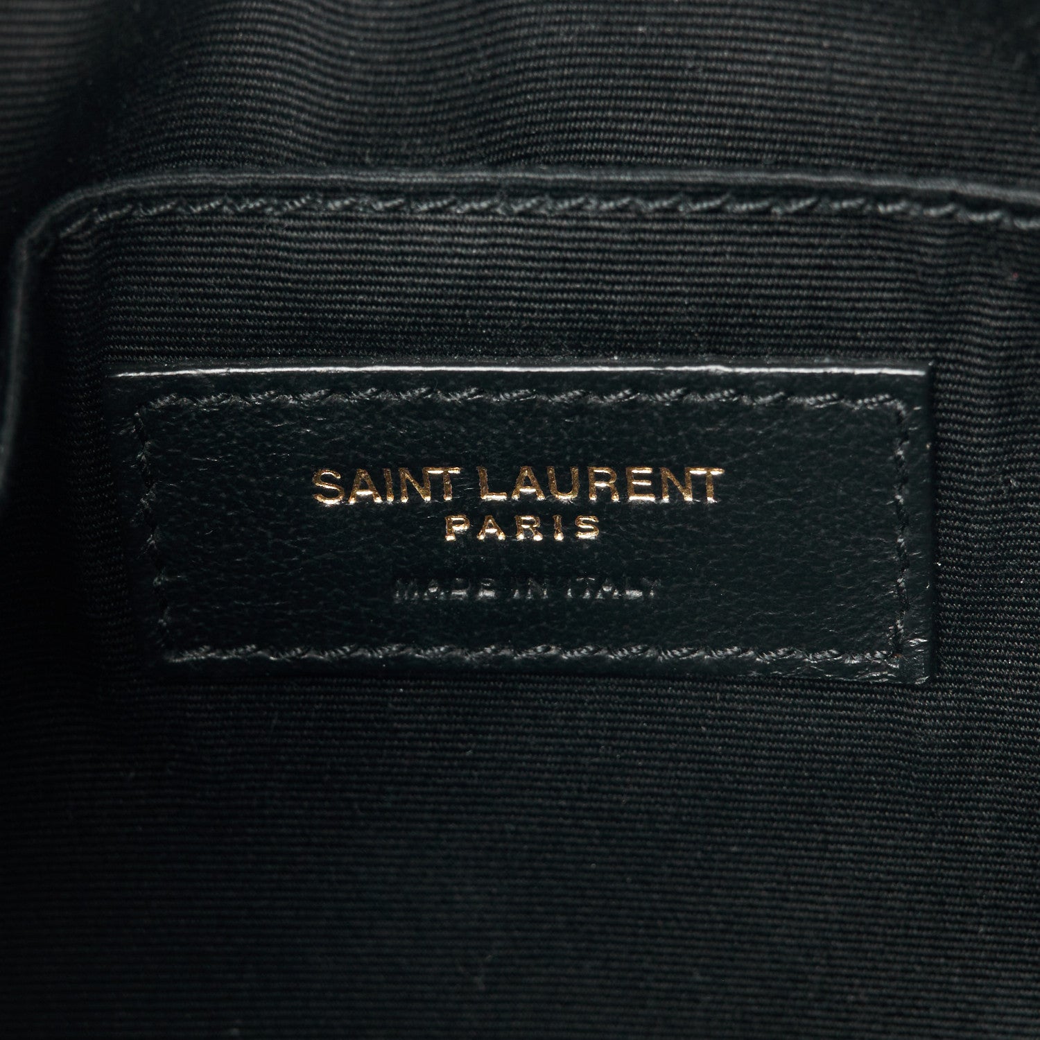 Saint Laurent Calfskin Matelasse Monogram Lou Camera Bag Black 6 of 10