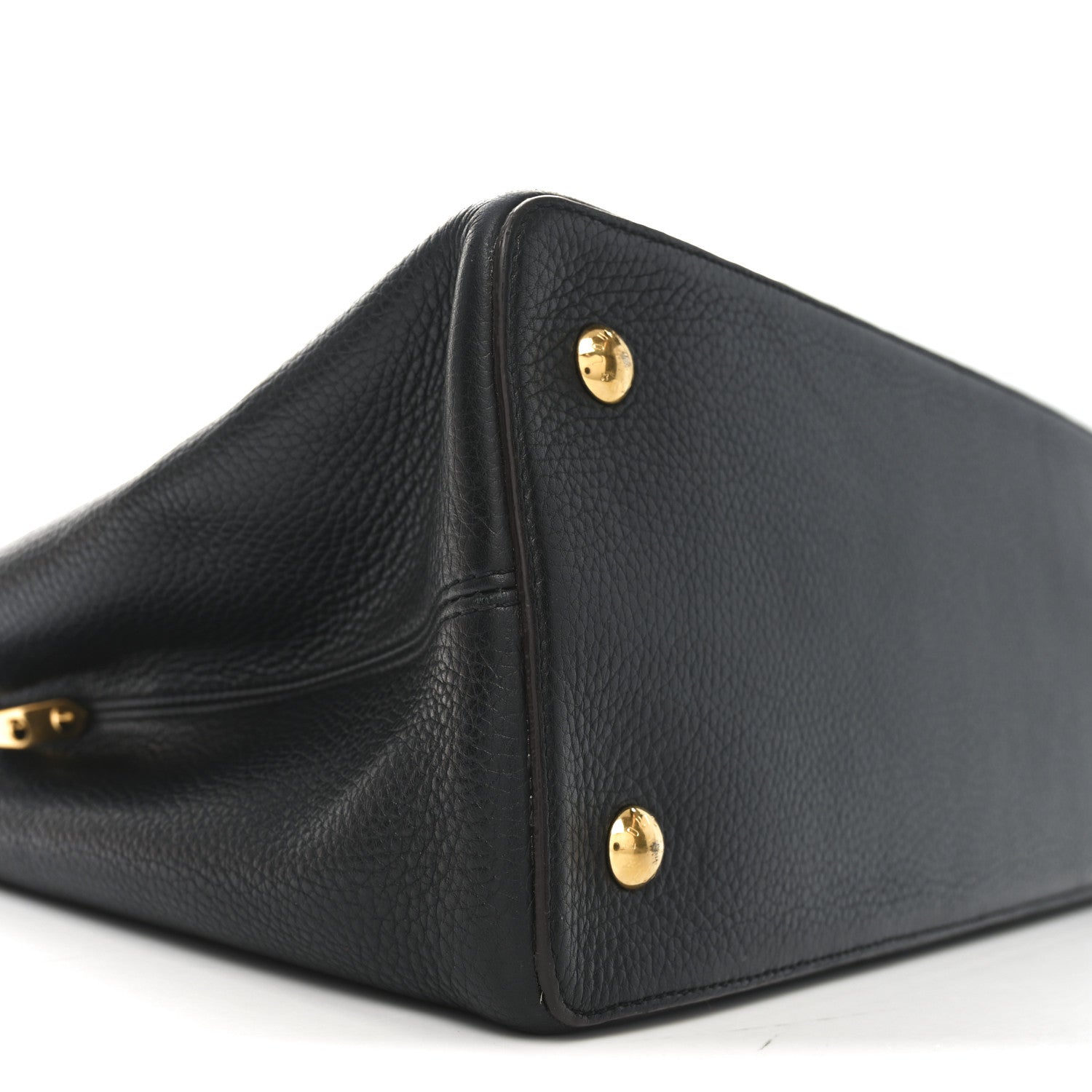 Louis Vuitton Taurillon Capucines GM Black 8 of 9